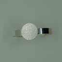 Support de bracelet a platine argenté