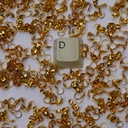 Cache nœuds de 3.5 mm doré