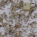 Cache nœuds de 3.5 mm argenté