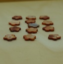 Fleur de nacre plate