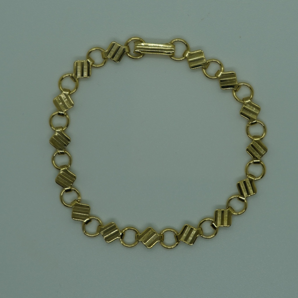 Bracelet losange doré