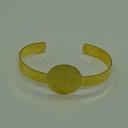 Support de bracelet a platine doré