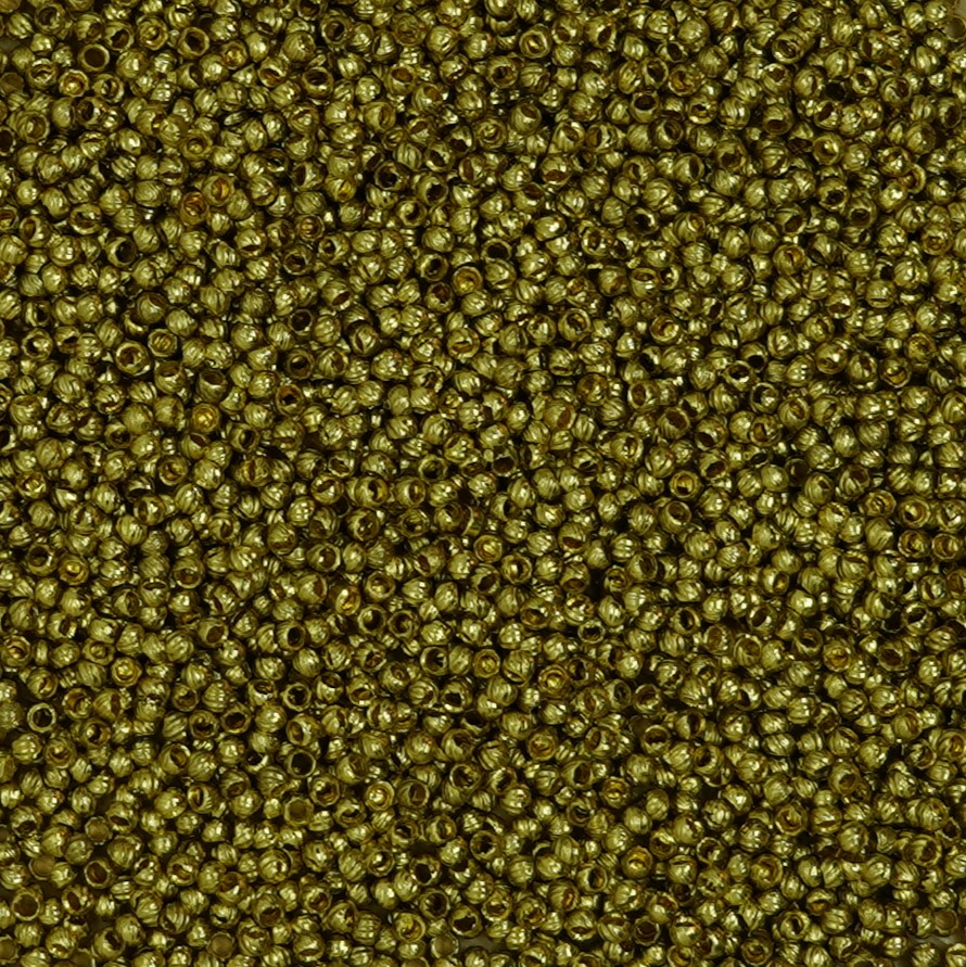 Perle intercalaire ronde 2,3 mm dorée