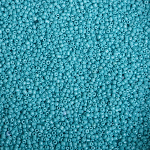 [Per-00003] Perles de rocaille bleu turquoise 11/0