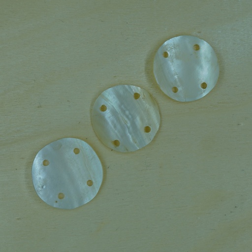 [Nat-00017] Disque en nacre 4 trous