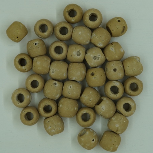 [Nat-00032] Perle ronde en coquillage beige 16mm