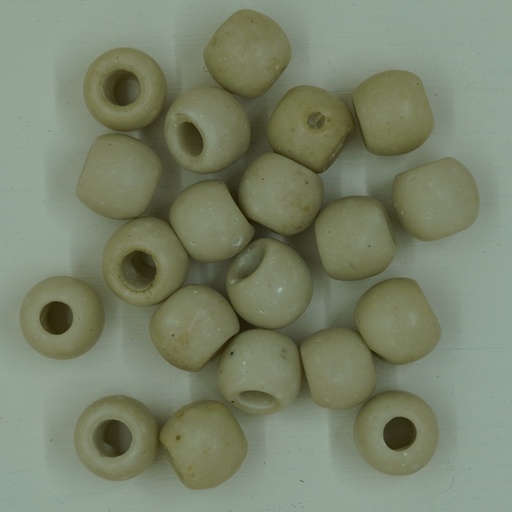 [Nat-00034] Perle ronde en coquillage blanc 16mm