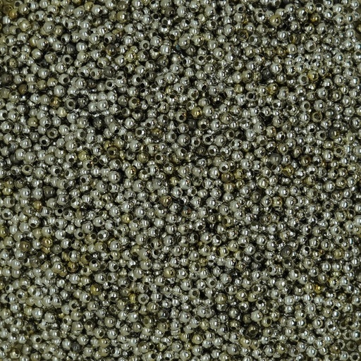 [App-00011] Perle intercalaire ronde 3 mm argentée